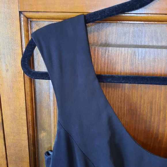 🛍 Aidan Mattox Metallic Gold Floral Jacquard Maxi Evening Gown Size 14 - Picture 7 of 15